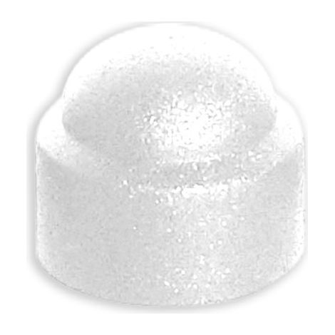 Cache-écrou M8 Fortaps Réf.48 PELD Blanc Ø12 mm (1/3)