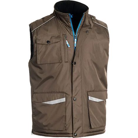 GILET TAYLOR MARRONE