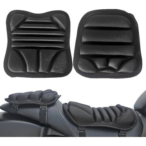 Set mit 2 bequemen Gel-Motorradsitzkissen - Gelsattel (1/5)