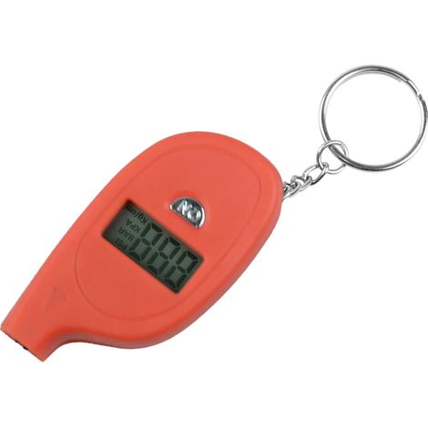 Manomètre numérique de pression des pneus avec écran LCD, testeur de pression des pneus pour voiture, camion, moto ou vélo (OBD). Compatible OBD.