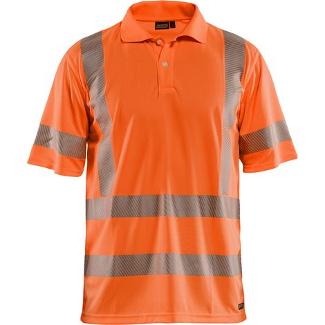 Polo de trabajo de alta visibilidad 3428 - Naranja fluorescente 4XL