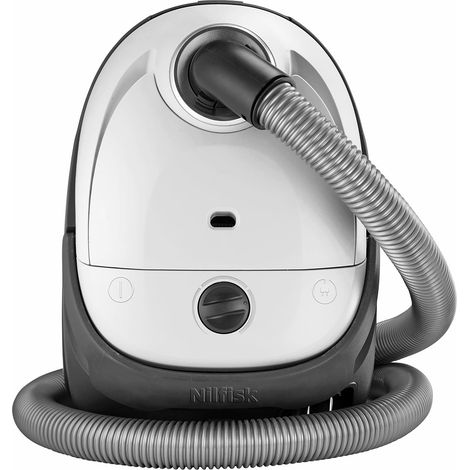 Aspirateur pour Sols et Tapis avec Filtre EPA - Aspirateur Traîneau Puissant, Compact et Léger - Blanc, 3L, 750W (WB10P05A-HB15) (1/5)