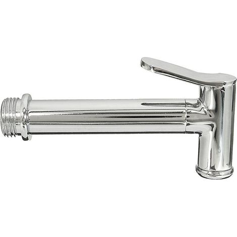 Brass Handheld Bidet Sprayer - Portable Shattaf Kit (Chrome) (1/5)