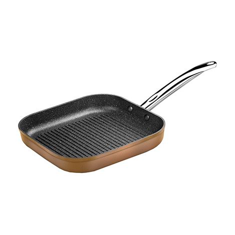 Grill - Monix - M740030 - 28 cm - Aluminium - Anti-adhésif (1/2)