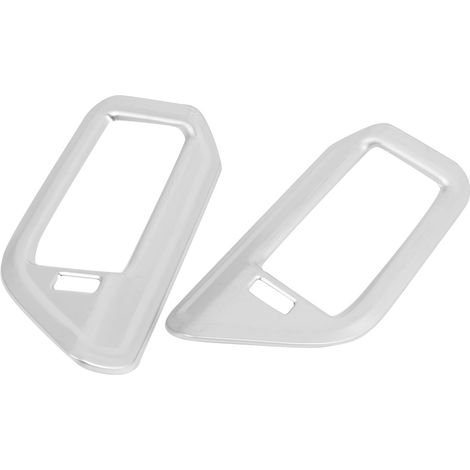 2 Sorties d'air intérieures ABS Chrome Style Colonne Trim Couvre-prise pour X5 X7 2019 (1/3)