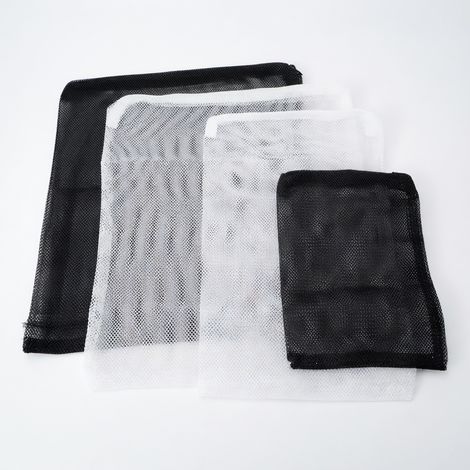 Filet à filtre pour aquarium blanc 10 x 15 cm