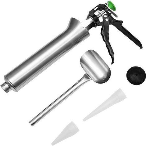 Pistolet applicateur de calfeutrage avec buses, outils manuels, pistolet à jointoyer, pompe à chaux et ciment (1/5)
