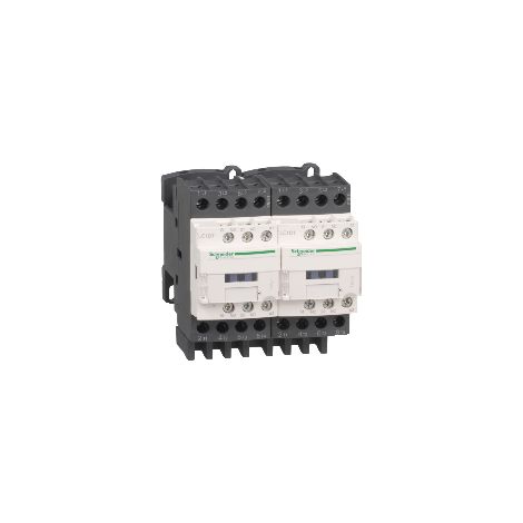 TeSys LC2D - contacteur inverseur - 4P - AC-1 440V - 25A - bobine 230Vca - LC2DT25P7