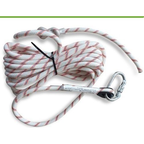 Cuerda Seguridad 30Mt 12Mm Ø Dispositivo Wind Poliester Steelpro