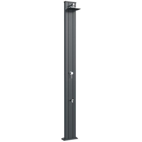 DOUCHE SOLAIRE ALUMINIUM SPRING S ANTHRACITE (1/5)