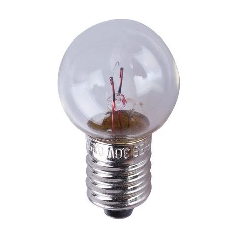 Ampoule culot E10 3,6V 0,25A 0,9W pour maintenance bloc autonome d'éclairage d'habitation référence 062552 LEGRAND 060933