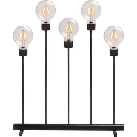 [NEUWERTIG] B-Ware Konstsmide 3963-710TR LED Szenerie Bernstein LED Lampe Schwarz EEK F dimmbar (1/2)