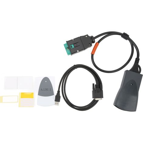 Ortviai Interface de diagnostic automobile Lexia3 PP2000 Diagbox V7.83 pour Citroën et Peugeot – câble USB