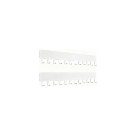 Lot de 2 Porte-Colliers Suspendus Blancs - JINFGERNE - Fixation Murale Autocollante, Rangement Élégant pour Bijoux, Idéal comme Porte-Clés ou Porte-Serviettes
