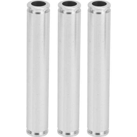 Lot de 3 tubes ronds en aluminium pour compresseur d'air sans huile, adaptés aux compresseurs d'air, spécifications 0,5/0,7 pouce (244 mm). (1/5)