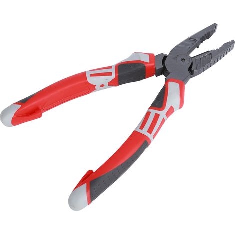 Pince multifonction électricien allemande 8 pouces, pince à dénuder, coupe-câble, outil à main pour couper et dénuder les fils (1/5)