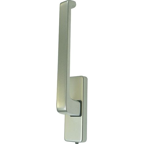Poignée DIRIGENT K-12920 pour coulissant à translation GU966 argent dgauche - FERCO