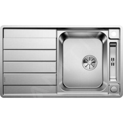 Blanco Axis III - Évier, 860x510 mm, avec accessoires, InFino, inox 522102 (1/4)