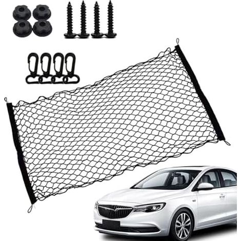 Filet de rangement pour coffre de SUV Sac de rangement vertical universel avec crochets pour dossier de siège auto - Organisateurs de dossier pour SUV, camping-car, berline, voiture de sport, voiture (1/5)