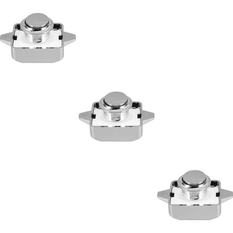 Ensemble de 3 verrous à bouton, car, sécurisé et durable (1/5)
