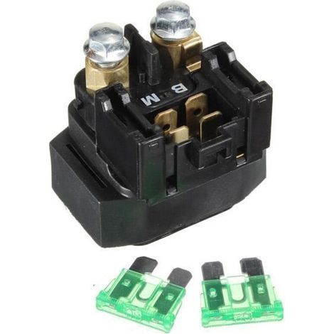 1x Relè solenoide di avviamento per Yamaha Rhino 660 YXR660 YXR 660 2004 2005 2006 (1/4)