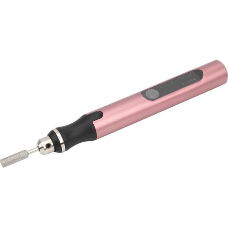 Kit Micrograveur Électrique Portable, Machine à Percer pour Ongles, Mini Outil Multifonction USB Rechargeable (1/5)