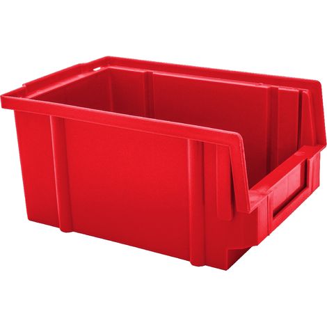 Scatola portaoggetti taglia '1' rossa - scatola 1 CZ/R (1/3)