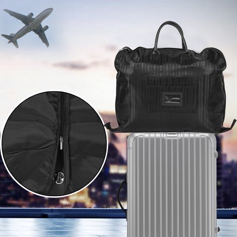 Sac de rangement imperméable pour costumes d'affaires, sac de transport suspendu pour vêtements (noir) (1/5)