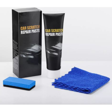 Kratzer-Entferner - Polierwachs Pour Réparation De La Peinture Automobile - Convient Aux Rayures Profondes Et Superficielles - 120 G (1/5)