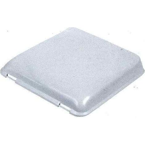 Couvercle de lanterneau blanc 28x28cm – Pour camping-car et caravane – Résistant aux intempéries – Installation facile – Fiamma