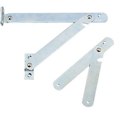 Compas d'arrêt sans équerre ni plaquette gauche 200x20mm épaisseur 2mm – MONIN – 531880