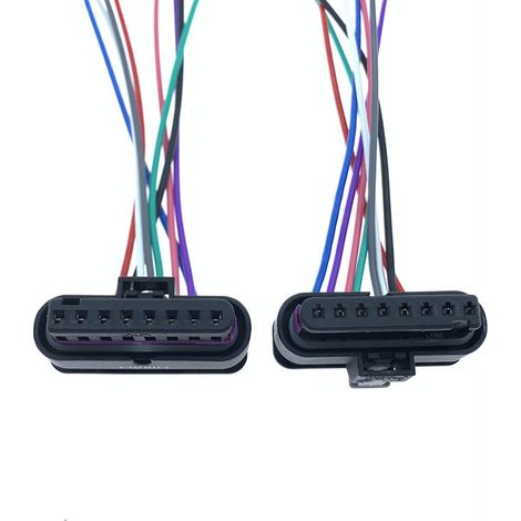 Connecteur radar ACC compatible avec les modèles Mercedes-Benz GLC, C200, C260L, W221, S300, S350, S400, S500 et S600 (JB2135-8P).