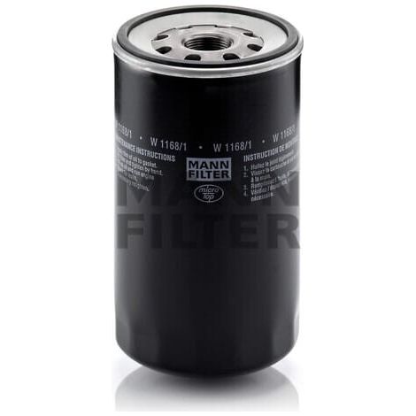 Filtre à huile type vissé Mann Filter W1168/1