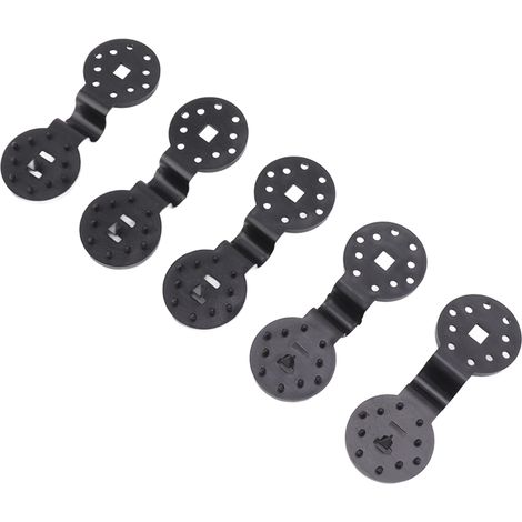 40 clips de fixation pour toile d'ombrage, fixation sécurisée, clips en plastique pour serre de jardin (1/5)