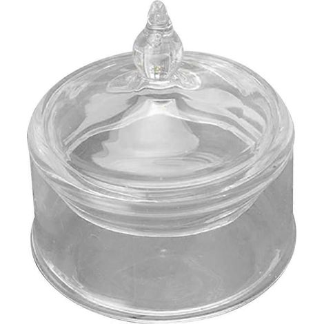 Couvercles pour bocaux en verre décoratifs, bocaux de conservation alimentaire, mini bocaux en verre, couvercles pour bocaux en verre-3.5X3X3CM-Transparent (1/3)