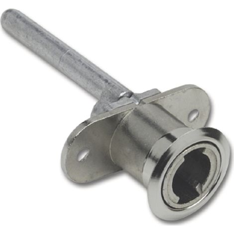 HEKNA Zentralverschluss 13010 - ø 16,5 mm, L 20,5 mm, Zamak vernickelt (1/5)