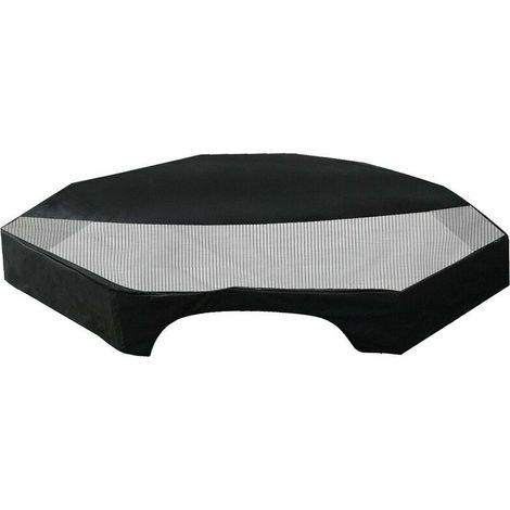 Funda para parque infantil de 61 cm (24 pulgadas), juego de 8 piezas que incluye una funda de malla octogonal para parque infantil y un parasol para parque infantil para perros. (1/4)