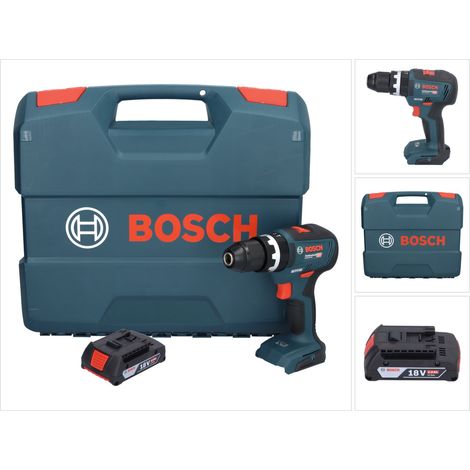 Bosch GSB 18V-55 Professional Akku Schlagbohrschrauber 18 V 55 Nm Brushless + 1x Akku 2,0 Ah + Koffer - ohne Ladegerät