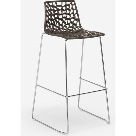 Grand Soleil Küchenbarhocker 74 cm design Spider Slitta - Braun (1/5)
