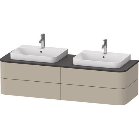 Mueble bajo lavabo consola Duravit Happy D.2 Plus, suspendido, (1/5)