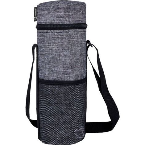 Hocker mit Trittfläche - MARBUENO - Schritt - Klappbar - Polyester - Grau