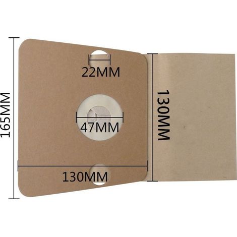 Compatible avec les accessoires pour aspirateurs Rowenta : sacs en papier, sacs à poussière, sacs poubelle, sacs de collecte de poussière ZR480 ZR486 (1/4)
