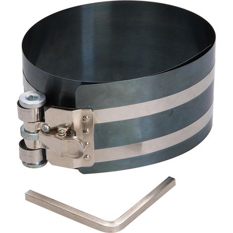 Dapetz ® 3" Adjustable Ratchet Piston Ring Compressor Tool - Engineered Precision for Effortless Installation and Removal, Compressing Capacity 54-127mm with Adjusting Key (1/5)