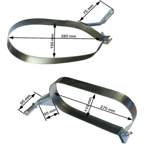 KIT 2 SANGLES ECHAPPEMENT POUR PEUGEOT 206 (PL4043 + PL4048)