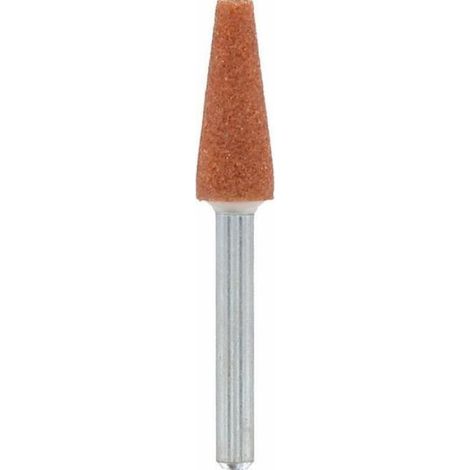 Lot de 3 meules a rectifier en oxyde d'aluminium DREMEL 953 (ø 6,4 mm, pour les outils multi-usages) (1/2)