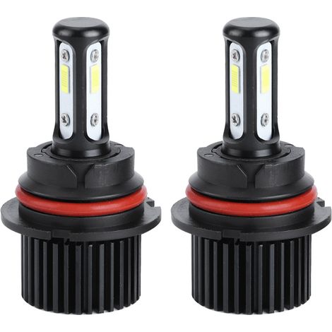 Juego de 2 faros LED universales de 120 W, 6000 K, 3000 lm, resistentes al agua, iluminación de 360° 9007/HB5 (1/2)