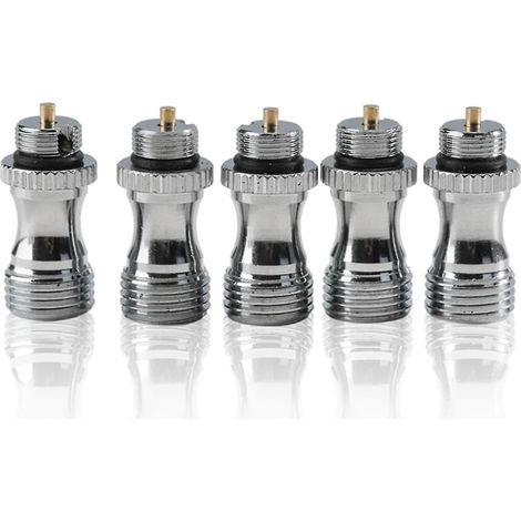 Lot de 5 valves doubles pour aérographe, accessoires pour pistolets à peinture. (1/5)