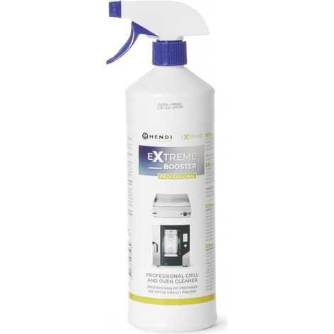 Detergente liquido professionale per la pulizia di griglie, forni e piani cottura 1L - Hendi 975039