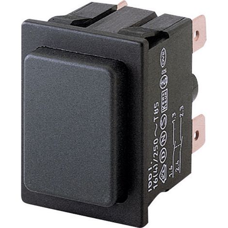 Marquardt 1661.0101 1661.0101 Drucktaster 250 V/AC 16 A 2 x Aus/(Ein) tastend  (L x B) 25 mm x 33 mm