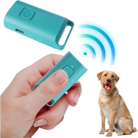 Unerwünschtes Bellen sofort stoppen mit diesem automatischen Hundeabwehrgerät mit Schallwellentechnologie Ultraschall-Hundeabwehrgerät tragbarem (1/5)
